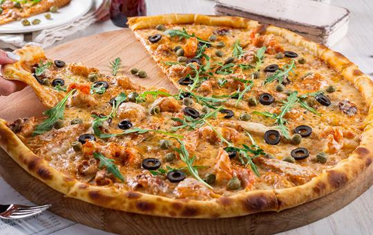tropical rain pizza